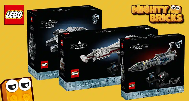 MightyBricks News: Neue LEGO Star Wars Microsclae Raumschiffe