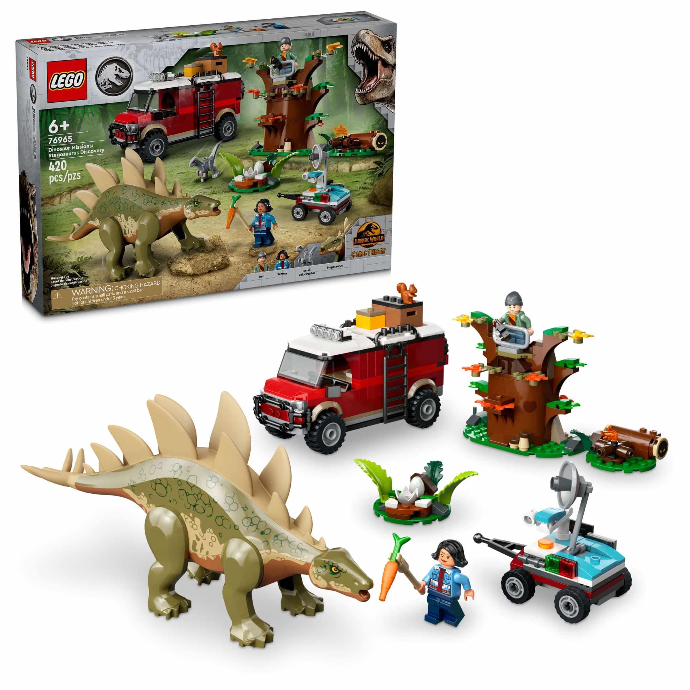 LEGO® Jurassic World 76965 Dinosaurier-Missionen: Entdeckung des Stegosaurus LEGO® Jurassic World 76965 Dinosaurier-Missionen: Entdeckung des Stegosaurus