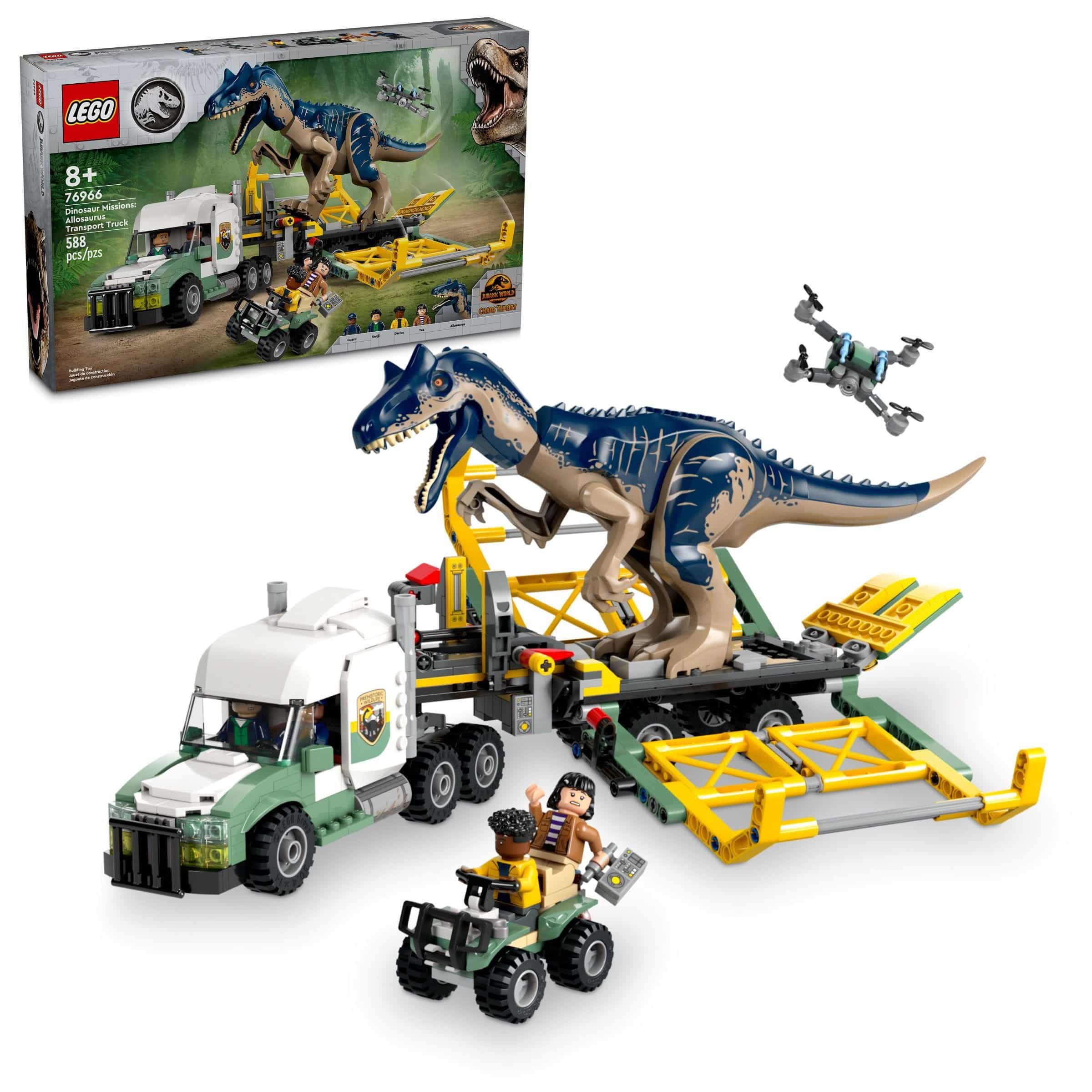 LEGO® Jurassic World 76966 Dinosaurier-Missionen: Allosaurus-Transporter LEGO Jurassic World 76966 Dinosaurier-Missionen: Allosaurus-Transporter