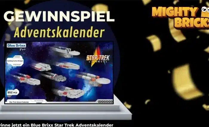 MightyBricks News: Gewinnspiel bei Facebook - ein Blue Brixx Star Trek Adventskalender Klemmbaustein Set