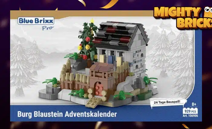 BlueBrixx Burg Blaustein Adventskalender bei Instagram gewinnen