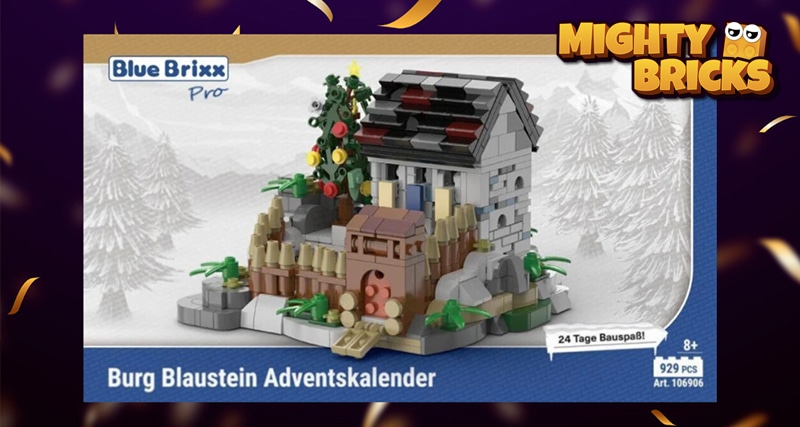 BlueBrixx Burg Blaustein Adventskalender bei Instagram gewinnen