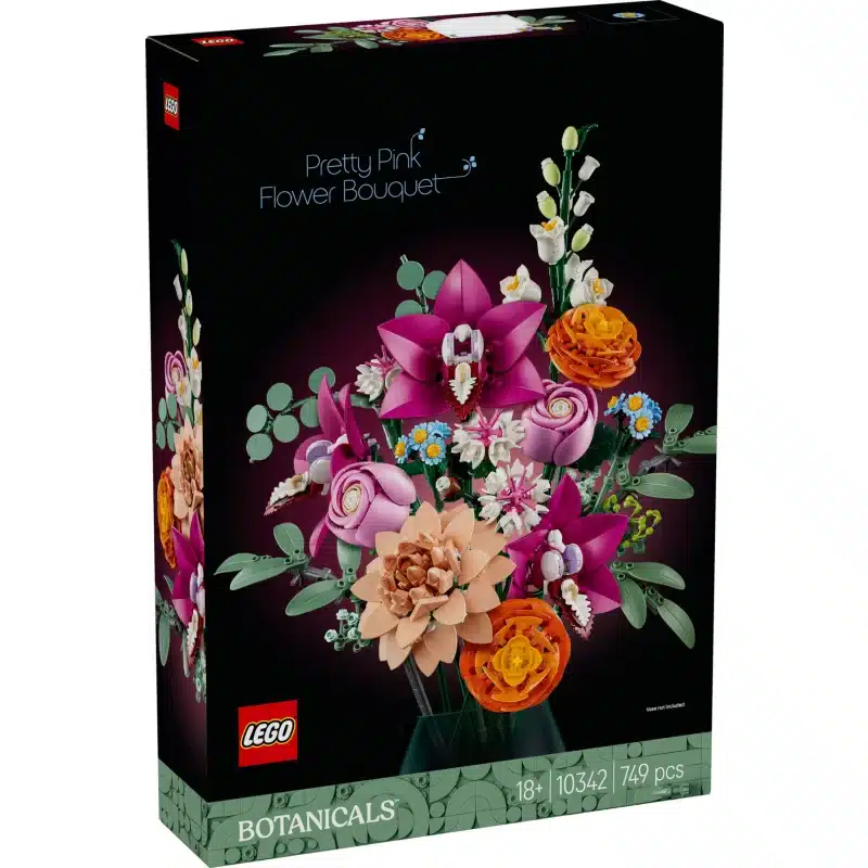 LEGO® Botanicals 10342 Schöner Rosafarbener Blumenstrauß LEGO® Botanicals 10342 Schöner Rosafarbener Blumenstrauß