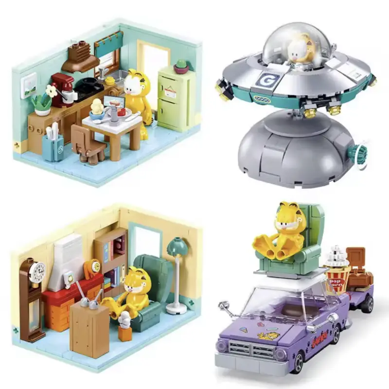 Sluban – Garfield™ Klemmbaustein Sets Sluban - Garfield™ Klemmbaustein Sets