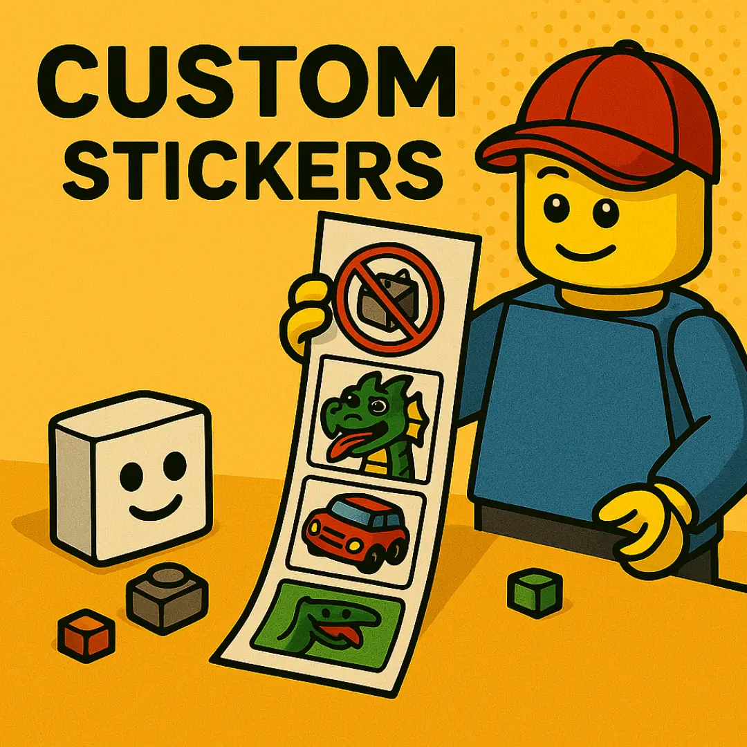 MightyBricks bedruckt LEGO und Klemmbausteine