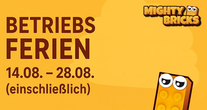 Unser Ladengeschäft in der Ruhlsdorfer Straße 89a, 14513 Teltow, bleibt vom 14.08. bis einschließlich 28.08.2025 geschlossen. Ab 29.08. sind wir wieder für Dich da.