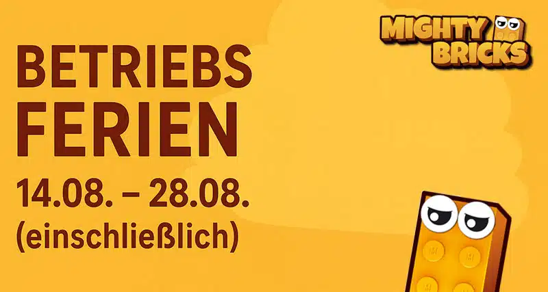 Unser Ladengeschäft in der Ruhlsdorfer Straße 89a, 14513 Teltow, bleibt vom 14.08. bis einschließlich 28.08.2025 geschlossen. Ab 29.08. sind wir wieder für Dich da.