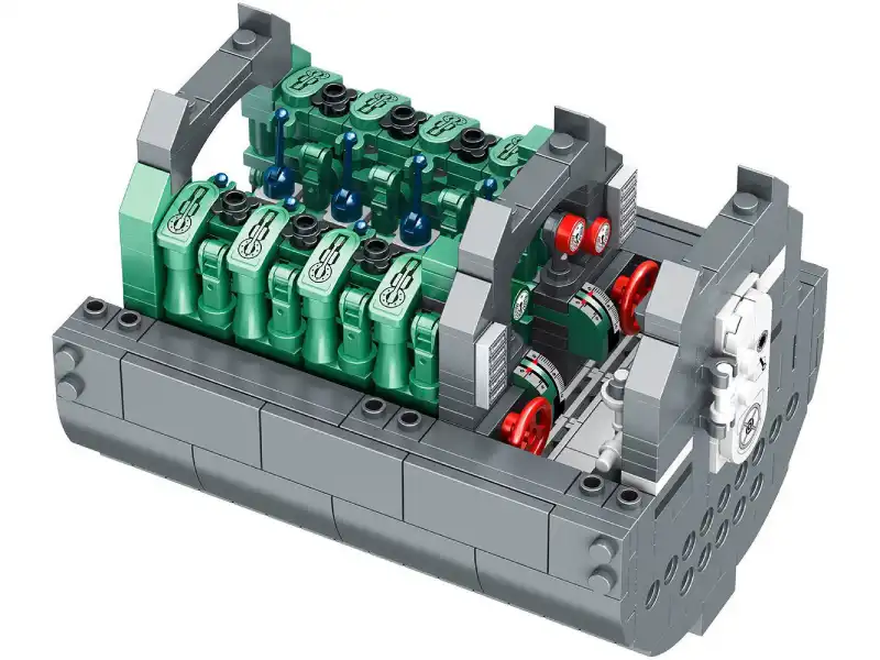 Modellbausatz Revell Brick System, U-Boot U-96 aus „Das Boot“ Modellbausatz Revell Brick System, U-Boot U-96 aus "Das Boot"