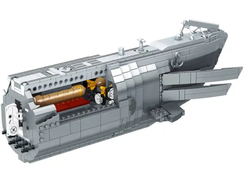 Modellbausatz Revell Brick System, U-Boot U-96 aus „Das Boot“ Modellbausatz Revell Brick System, U-Boot U-96 aus "Das Boot"