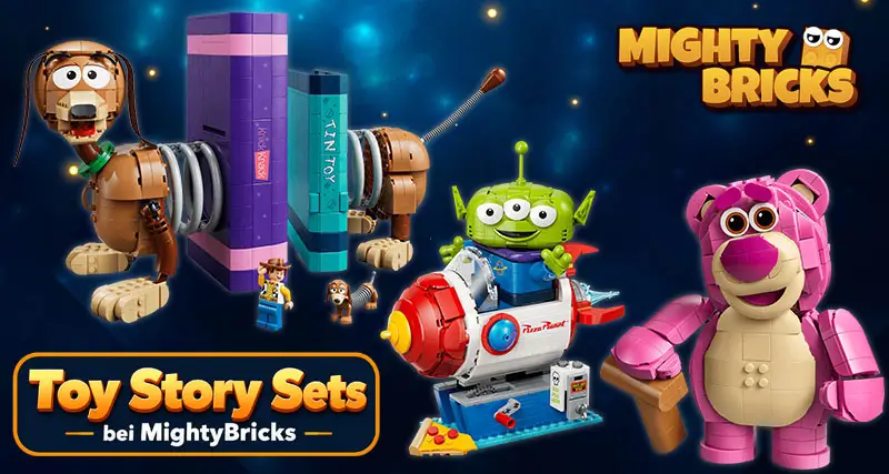 LEGO Disney Pixar Toy Story Sets bei MightyBricks: Alien, Lotso & Slinky für Fans und Sammler