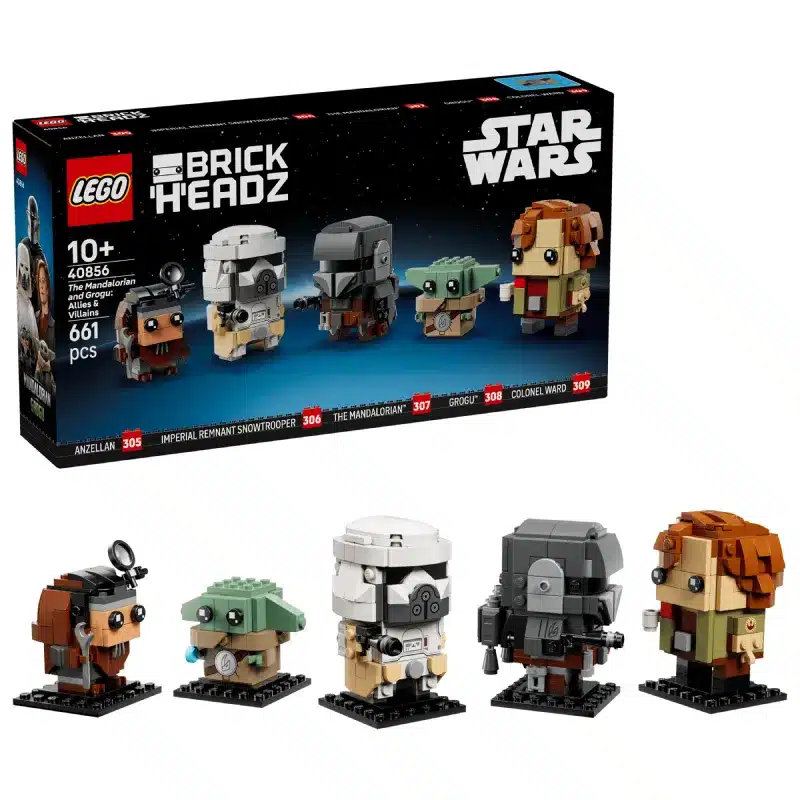 LEGO® BrickHeadz 40856 The Mandalorian and Grogu: Verbündete und Bösewichte LEGO® BrickHeadz 40856 The Mandalorian and Grogu: Verbündete und Bösewichte