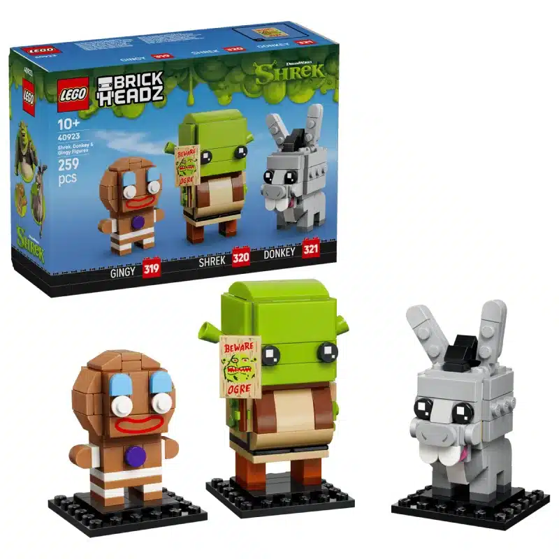 LEGO® BrickHeadz 40923 Die Figuren Shrek, Donkey und Gingy LEGO® BrickHeadz 40923 Die Figuren Shrek, Donkey und Gingy
