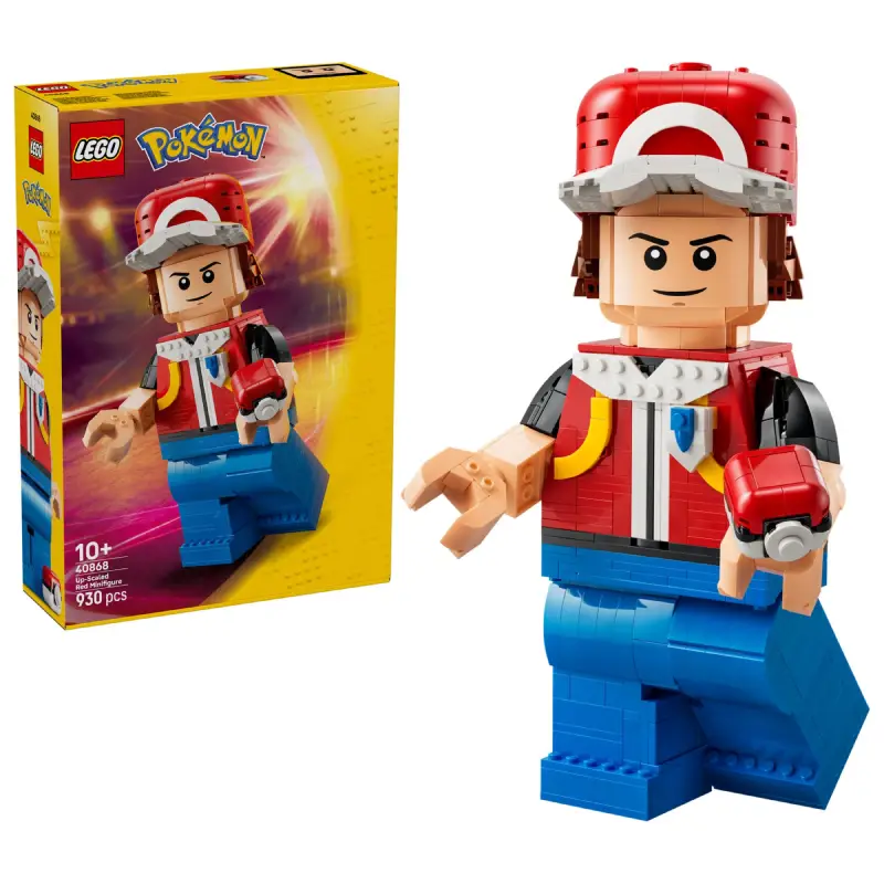 LEGO® Pokémon 40868 Rot als Große Minifigur LEGO® Pokémon 40868 Rot als Große Minifigur