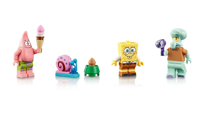 LEGO® Spongebob – Die Bewohner der Schneckenstraße LEGO® Spongebob - Die Bewohner der Schneckenstraße