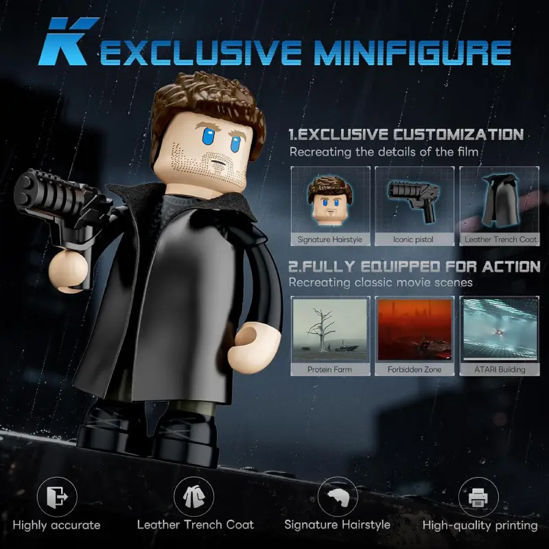 Lumibricks K’s Spinner 23001 aus Blade Runner 2049 mit LED-Beleuchtung bei MightyBricks in Teltow LEGO® Spongebob - Ein erstaunlich luxuriöses Zuhause für Thaddäus