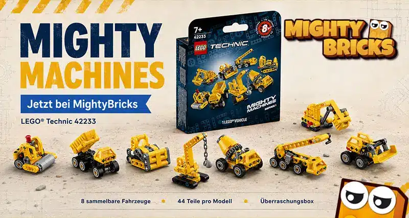 MightyBricks News: Mighty Machines bei MightyBricks – das passt einfach!
