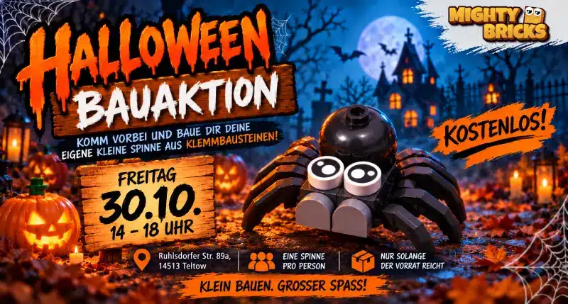 Halloween bei MightyBricks in Teltow!